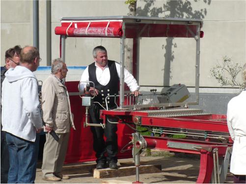 Mobilsge bei Ausstellung Sulgen-Open